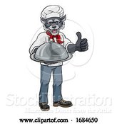 Vector Illustration of Wolf Chef Mascot Character by AtStockIllustration