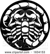Vector Illustration of Zodiac Signs Scorpio Scorpion by AtStockIllustration