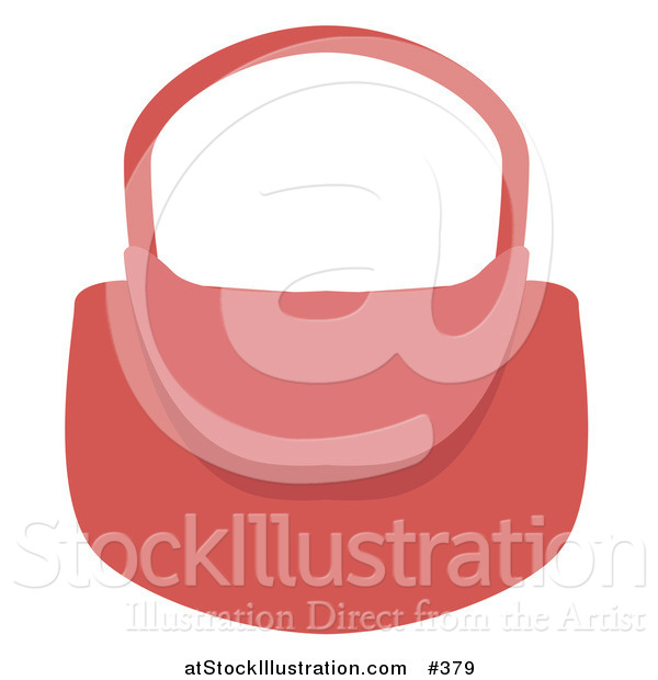 Vector Illustration of a Woman's Pink Purse