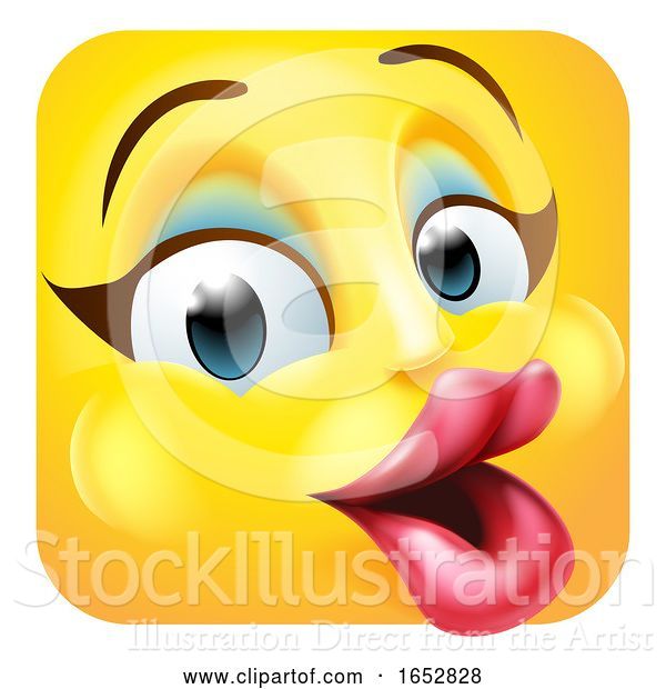Vector Illustration of Cartoon Celebrity Emoji Emoticon Icon Character