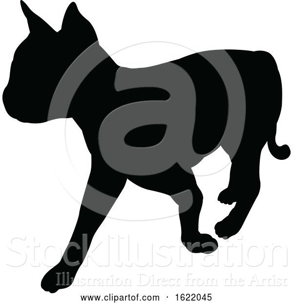 Vector Illustration of Cat Pet Animal Silhouette