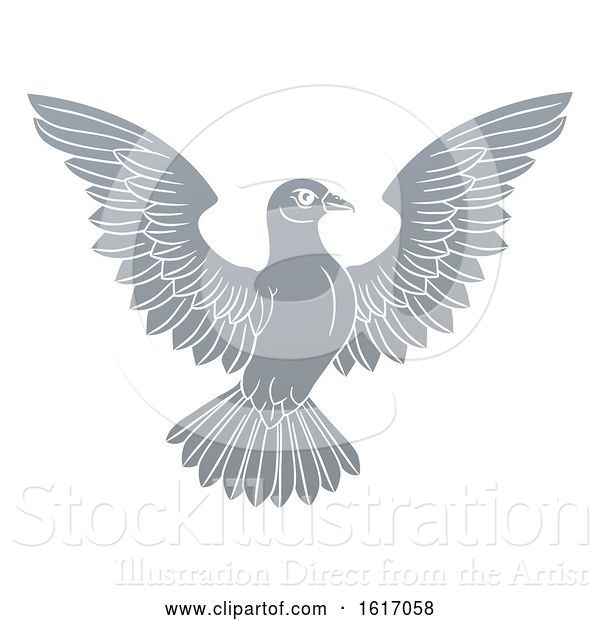 Vector Illustration of Dove Concept