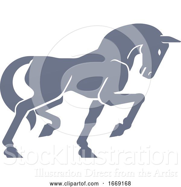 Vector Illustration of Horse Concept