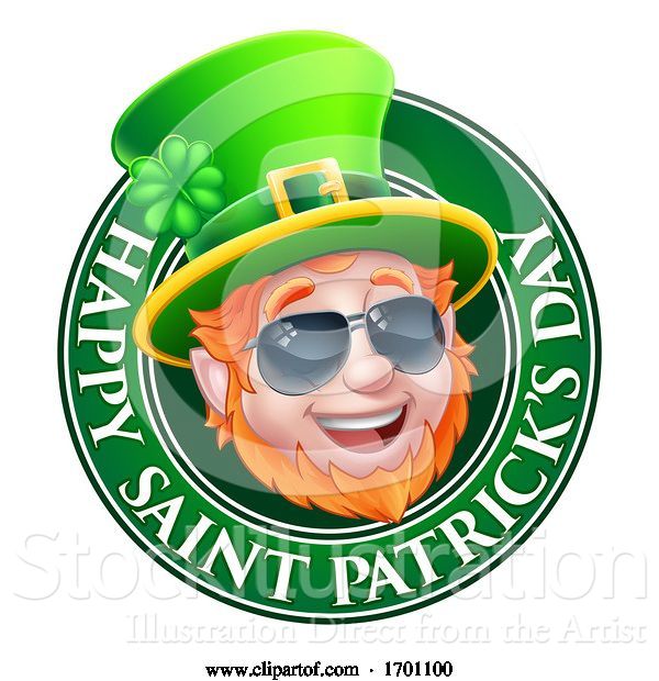 Vector Illustration of Leprechaun St Patricks Day