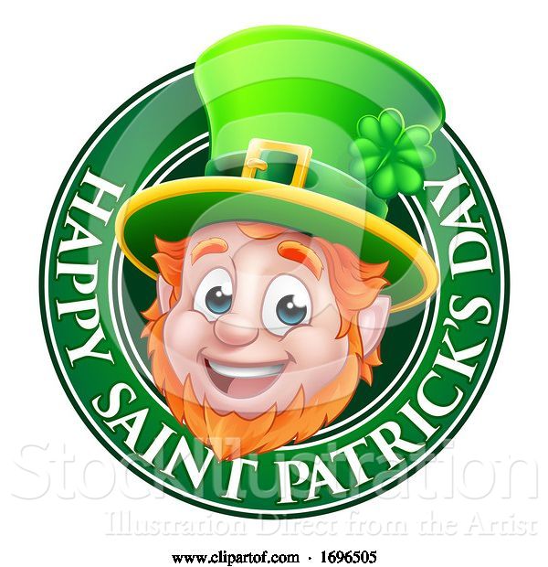 Vector Illustration of Leprechaun St Patricks Day Design