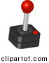 Vector Illustration of a Joystick for a Game by AtStockIllustration