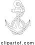 Vector Illustration of Anchor Ship Boat Chain Nautical Illustration by AtStockIllustration