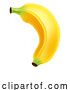 Vector Illustration of Banana Fruit Emoji by AtStockIllustration