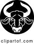 Vector Illustration of Bull Taurus Zodiac Sign by AtStockIllustration