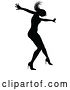 Vector Illustration of Dance Dancer Silhouette by AtStockIllustration