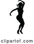 Vector Illustration of Dance Dancer Silhouette by AtStockIllustration