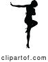 Vector Illustration of Dance Dancer Silhouette by AtStockIllustration