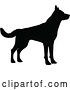 Vector Illustration of Dog Silhouette Pet Animal by AtStockIllustration