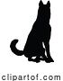 Vector Illustration of Dog Silhouette Pet Animal by AtStockIllustration