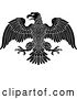 Vector Illustration of Eagle Imperial Heraldic Symbol by AtStockIllustration