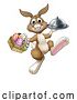 Vector Illustration of Easter Bunny Rabbit by AtStockIllustration