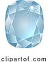 Vector Illustration of Faceted Cut Diamond Design by AtStockIllustration