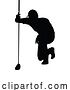 Vector Illustration of Golfer Golf Sports Person Silhouette by AtStockIllustration