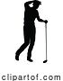 Vector Illustration of Golfer Golf Sports Person Silhouette by AtStockIllustration