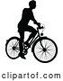 Vector Illustration of Guy Riding a Bike by AtStockIllustration