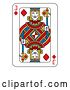 Vector Illustration of Jack of Diamonds Playing Card by AtStockIllustration