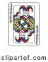 Vector Illustration of Joker Playing Card by AtStockIllustration