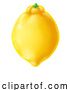 Vector Illustration of Lemon Fruit Emoji Icon by AtStockIllustration