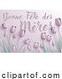 Vector Illustration of Mothers Day French Bonne Fete Des Meres Design by AtStockIllustration