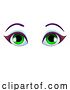 Vector Illustration of Pair of Eyes by AtStockIllustration