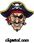 Vector Illustration of Pirate Captain Character Mascot by AtStockIllustration