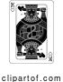 Vector Illustration of Playing Cards Deck Pack King of Hearts Card Design by AtStockIllustration
