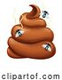 Vector Illustration of Poop Poo Emoticon Poomoji Emoji Icon by AtStockIllustration