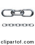 Vector Illustration of Seamless Metal Links by AtStockIllustration