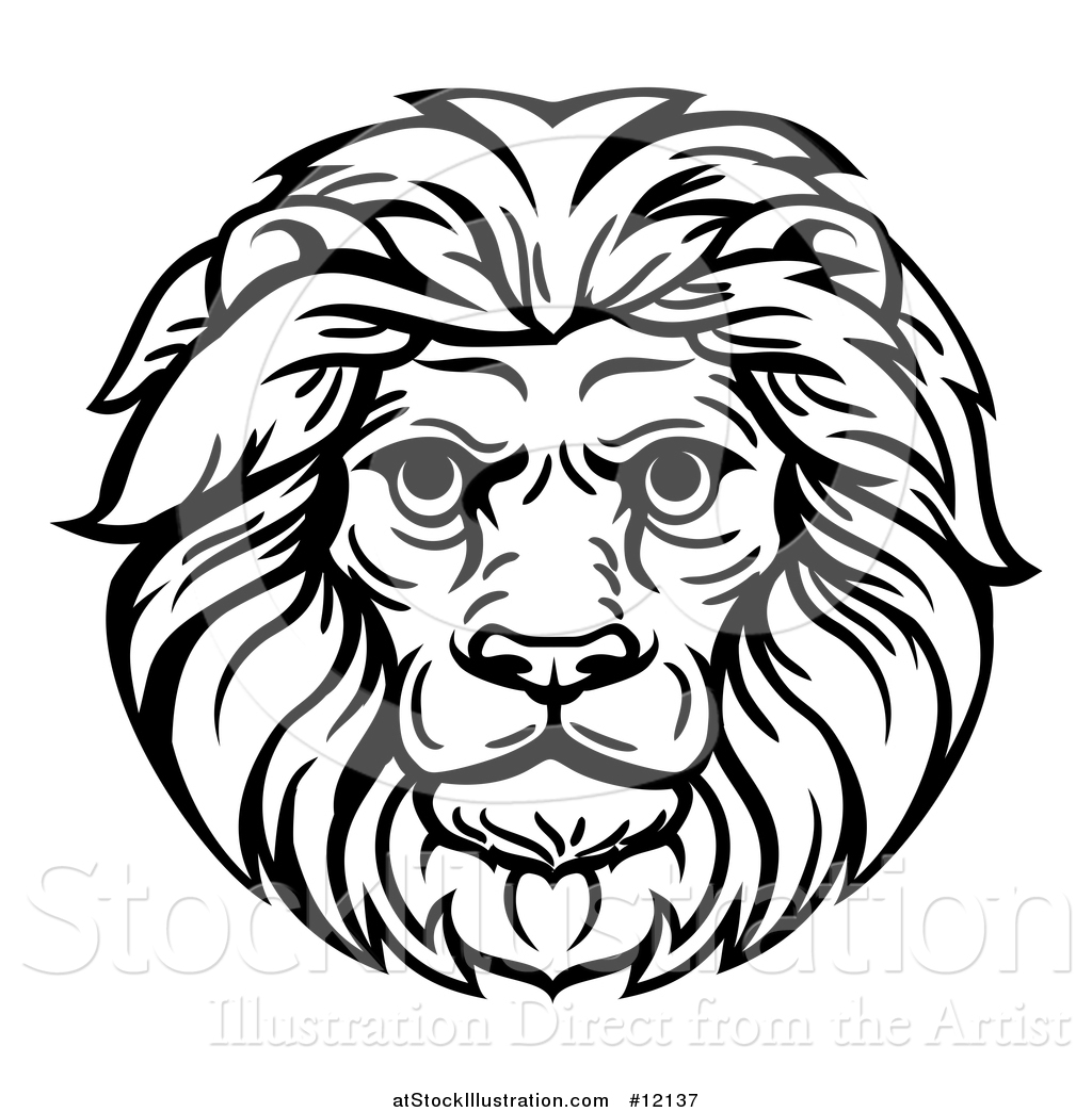 Free Free 212 Lion Svg Black And White SVG PNG EPS DXF File