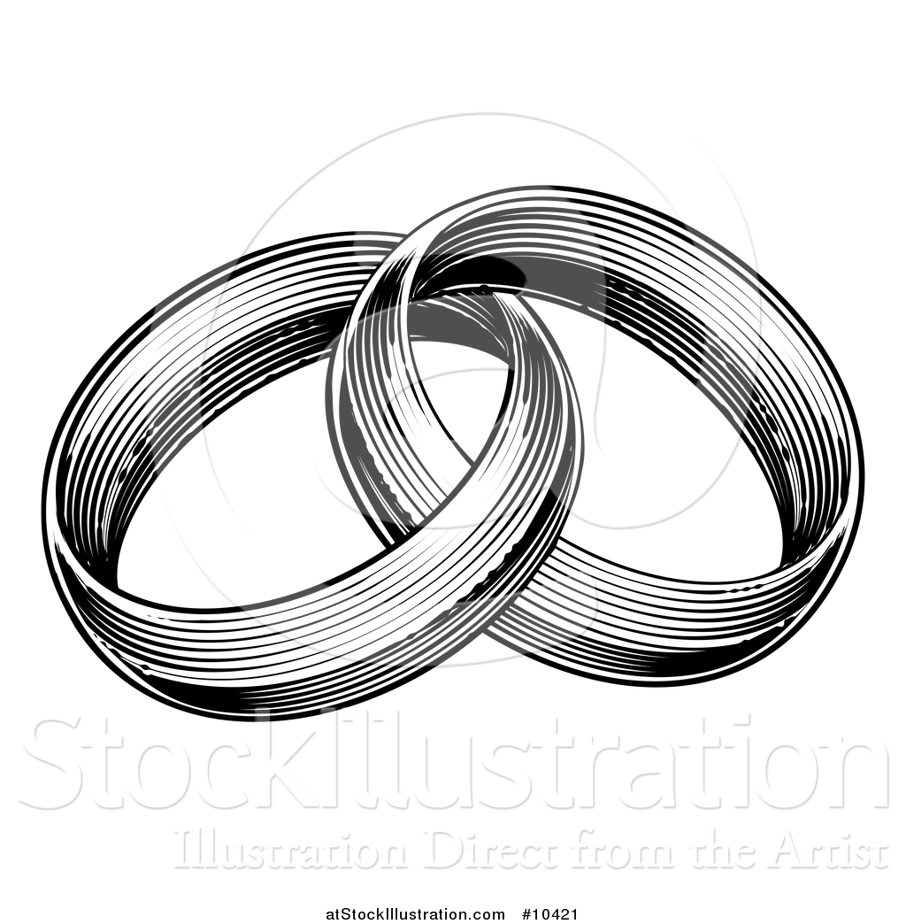 Vector Illustration of a Vintage Black and White Engraved 