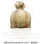 Vector Illustration of a 3d Bank Money Sack by AtStockIllustration