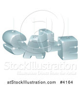 Vector Illustration of a 3d Suspended Hanging SALE Letters by AtStockIllustration
