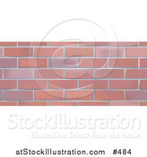 Vector Illustration of a Brick Wall Background by AtStockIllustration