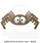 Vector Illustration of a Brown Spider by AtStockIllustration