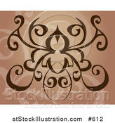 Vector Illustration of a Brown Tatoo Design by AtStockIllustration