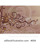 Vector Illustration of a Brown Tattoo Design by AtStockIllustration