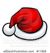 Vector Illustration of a Cartoon Red Santa Hat by AtStockIllustration