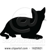 Vector Illustration of a Cat Silhouette by AtStockIllustration