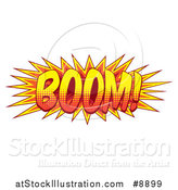 Vector Illustration of a Comic Styled BOOM Explosion by AtStockIllustration