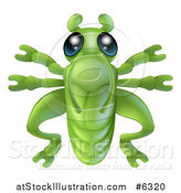 Vector Illustration of a Cute Grasshopper Bug by AtStockIllustration
