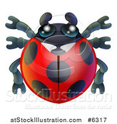 Vector Illustration of a Cute Ladybug by AtStockIllustration