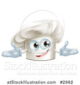 Vector Illustration of a Happy Chef Hat Mascot by AtStockIllustration
