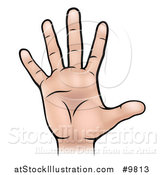 Vector Illustration of a Human Hand by AtStockIllustration