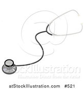 Vector Illustration of a Medical Stethoscope by AtStockIllustration