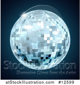 Vector Illustration of a Mirror Disco Ball by AtStockIllustration